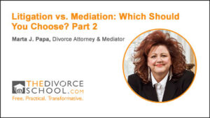 Marta J. Papa on litigation vs. mediation Part 2